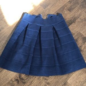 Navy blue skirt